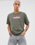 Weekday Frank Bahamas T-shirt In Gray - Gray