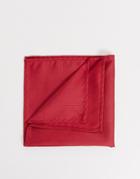 Twisted Tailor Pocket Square In Red