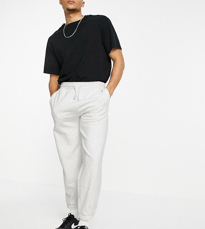 New Look Oversized Sweatpants In Gray