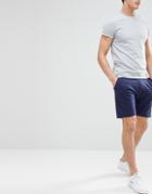 D-struct Basic Jersey Shorts - Navy