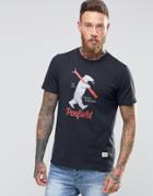 Penfield Ski Bear Logo T-shirt - Black