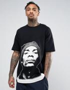 Asos Snoop Dogg Oversized Longline T-shirt - Black