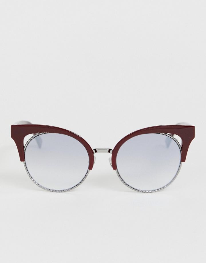 Marc Jacobs Cat Eye Sunglasses In Red - Red