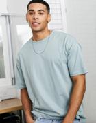New Look Oversized T-shirt In Mid Gray