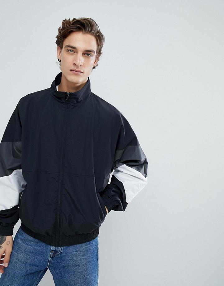 Dr Denim Bogdan Black Block Jacket - Black