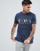 Boss Logo T-shirt In Regular Fit - Gray