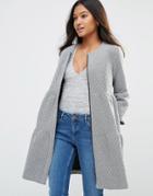 Traffic People Tiered Coat - Black