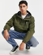 Dickies Glacier View Anorak Jacket In Military Green