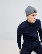 Jack & Jones Ribbed Beanie - Gray