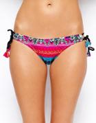 Raisins Kauai Kini Tie Side Bikini Bottom - Pink