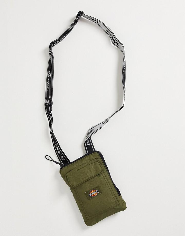 Dickies Grasston Flight Bag In Military Green