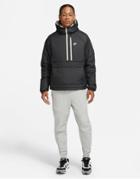 Nike Thermafit Repel Legacy Hooded Anorak In Black