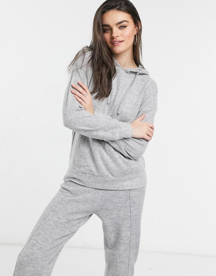 Lindex Felicity Super Soft Lounge Hoodie In Gray-grey