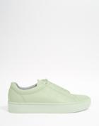 Vagabond Zoe Leather Mint Green Sneakers - Mint