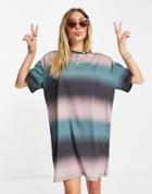Bolongaro Trevor Ombre Jersey Tshirt Dress In Green
