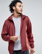 Esprit Light Weight Hooded Jacket - Red