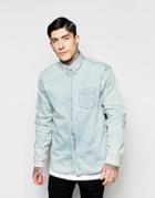 Hoxton Denim Light Wash Shirt - Blue