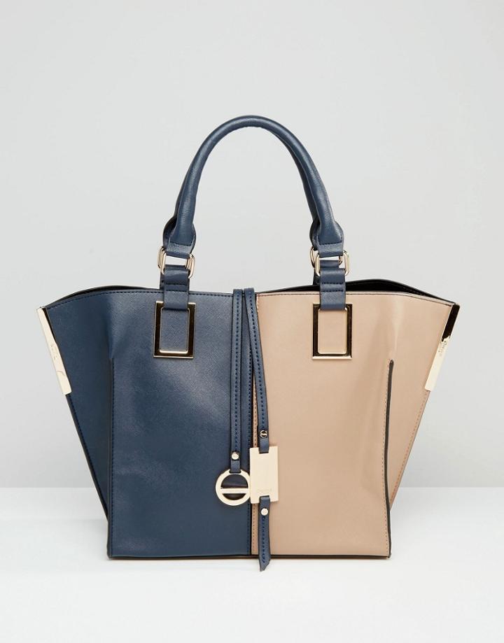 Dune Color Block Large Shopper
