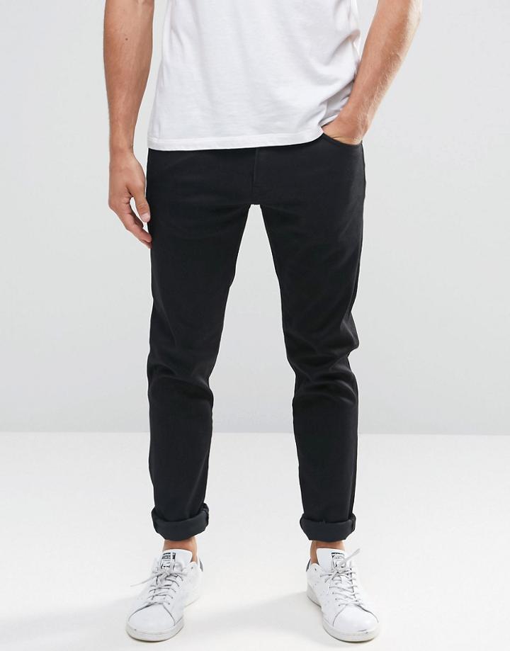 Edwin Ed-85 Skinny Jeans - Black