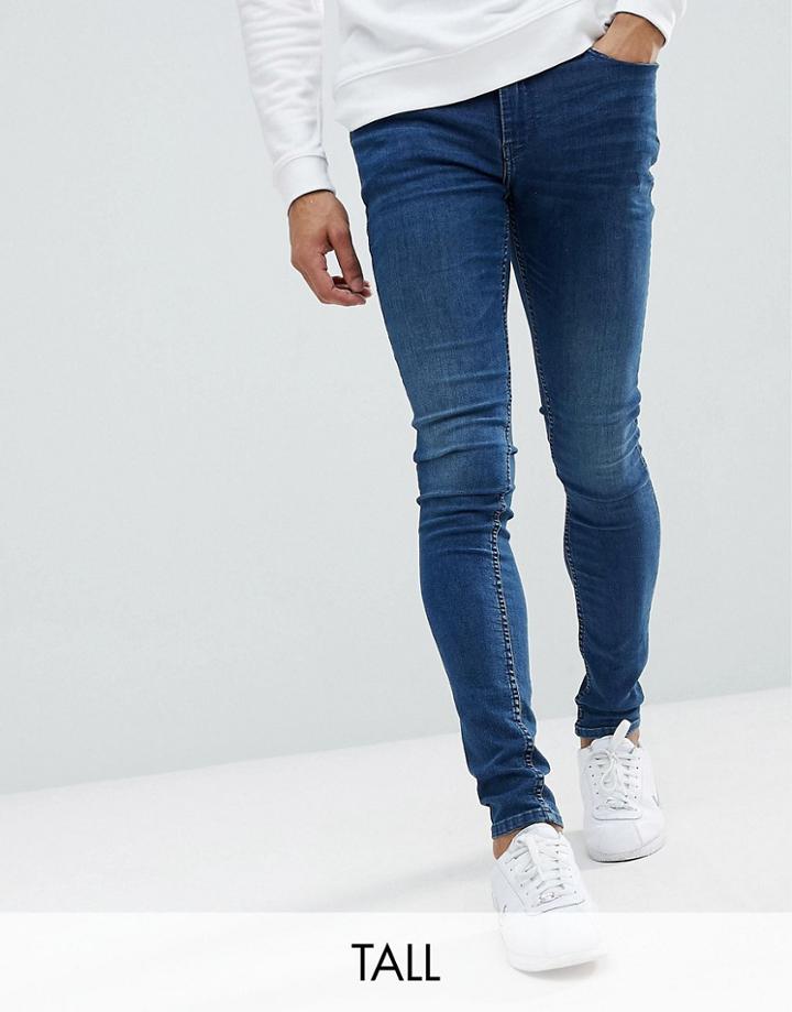 Blend Tall Lunar Skinny Jeans - Blue
