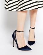 Asos Photographer Pointed High Heels - Navy