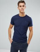 Tommy Hilfiger Denim T-shirt With Crew Neck - Blue