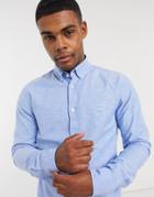 Boss Mabsoot Slim Fit Shirt In Light Blue-blues