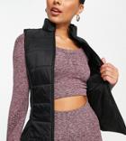 South Beach Padded Vest In Black