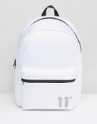 11 Degrees Backpack In White - White