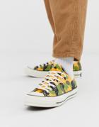 Converse All Star Chuck '70 Low Top Sneakers In Camo-green