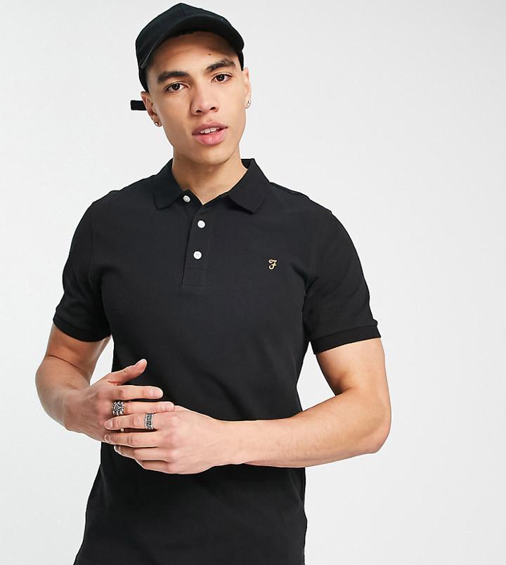 Farah Blanes Polo In Black