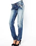 Pepe Jeans Boyfriend Jean With Cinch Back - Denim