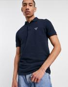 Barbour Beacon Polo In Navy