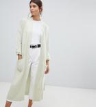 Micha Lounge Maxi Cardigan With Belted Wrap-green
