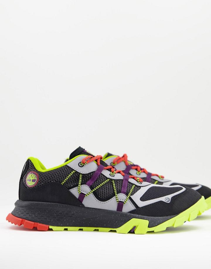 Timberland Garrison Trail Low Sneakers In Black/gray