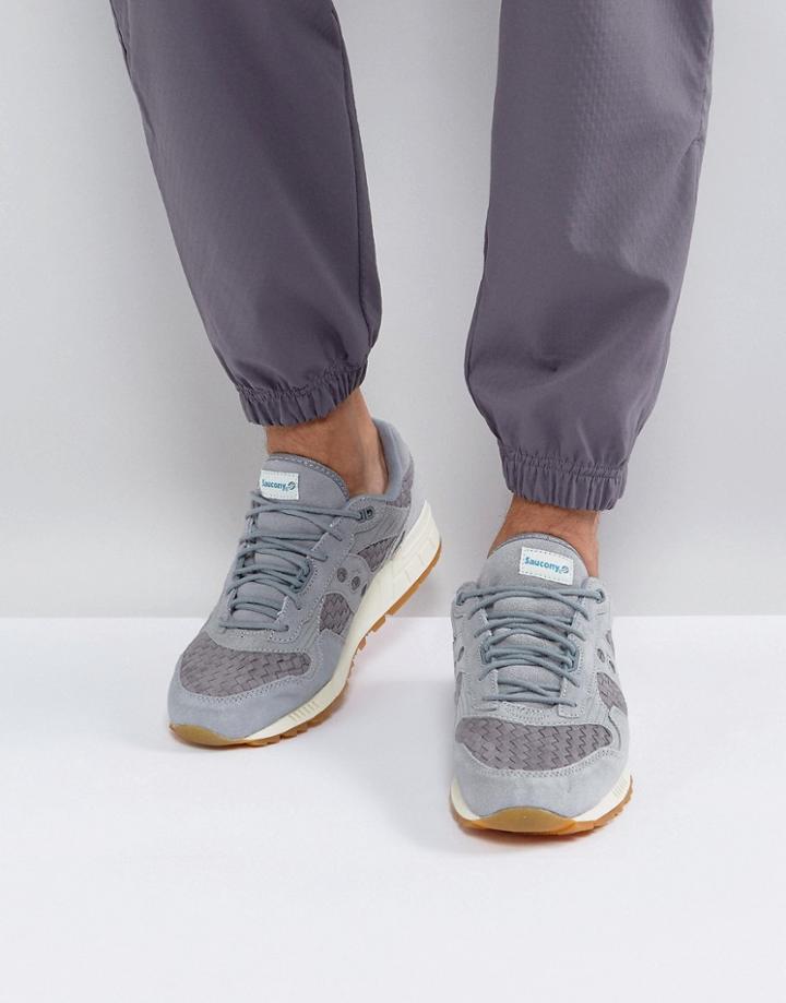 Saucony Shadow 5000 Ht Weave Pack Sneakers In Gray S70371-1 - Gray
