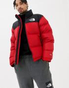 The North Face 1996 Retro Nuptse Jacket In Red - Red