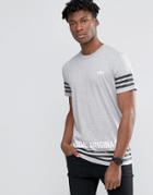 Adidas Originals Street Pack T-shirt In Gray Az1140 - Gray