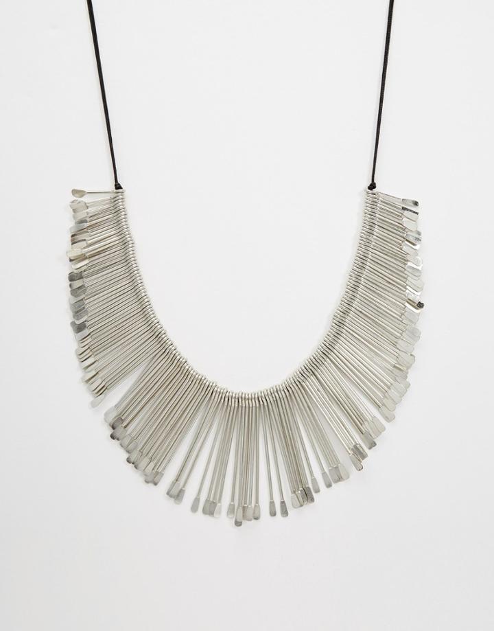 Raga Vintage Look Necklace - Silver