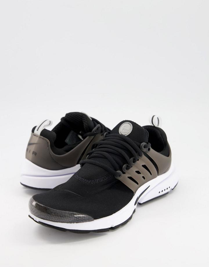 Nike Air Presto Sneakers In Black/white