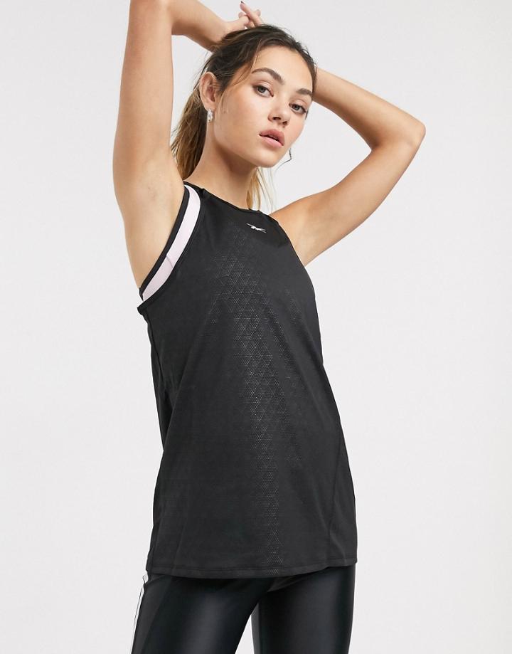 Reebok Training Strappy Tank Top In Black