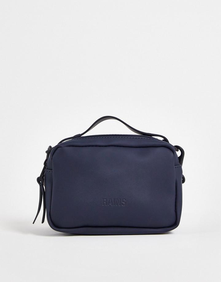 Rains Box Bag Micro In Navy