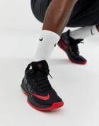 Nike Basketball Air Max Infuriate 2 Sneakers In Black