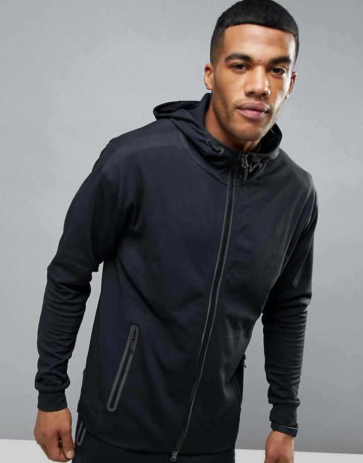Saucony Running Uptown Hoodie In Black Sa81295-bk - Black