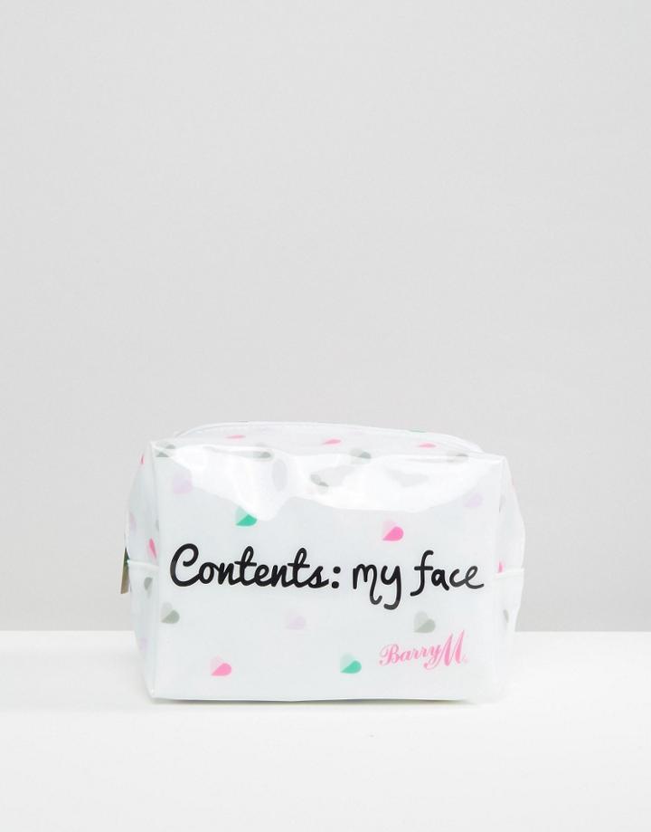 Barry M I Contents: My Face - Makeup Bag - My Face