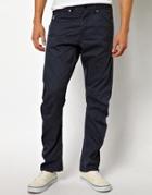 Jack & Jones Dale Colin Twisted Chino - Midnight Navy