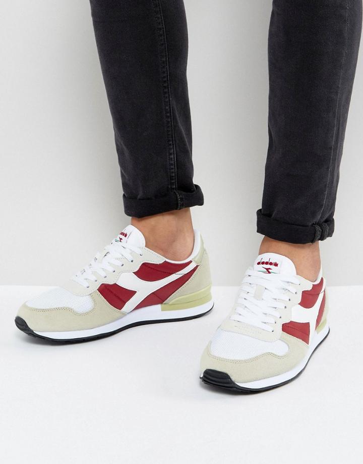 Diadora Camaro Sneakers In Red - Red