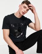 True Religion Pitch Crew Neck T-shirt-black