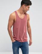 Asos Tank In Red - Red