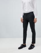 River Island Super Skinny Smart Pants In Gray